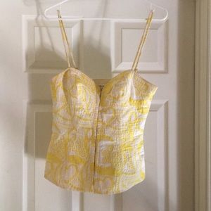 Vintage Trina Turk corset top